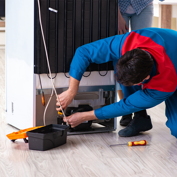 how much do you charge for refrigerator repair services in Alton